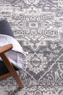 Velvet Brook Ivory Grey Rug