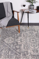 Velvet Brook Ivory Grey Rug
