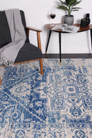 Willow Brook Ivory Navy Rug