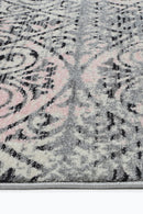 Zephyr Brook Pink Ash Rug
