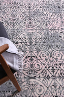Zephyr Brook Pink Ash Rug