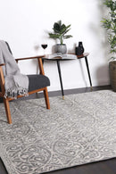 Azure Canyon Grey Ivory Rug
