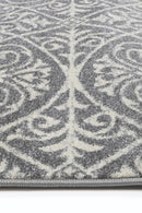 Azure Canyon Grey Ivory Rug