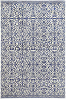 Amber Canyon Blue Ivory Rug