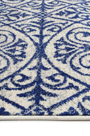 Amber Canyon Blue Ivory Rug