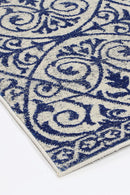 Amber Canyon Blue Ivory Rug