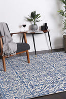 Amber Canyon Blue Ivory Rug