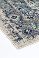 Briar Canyon Ivory Blue Rug