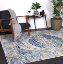 Opal Brook Blue Yellow Rug