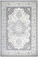 Saffron Brook Grey Traditional Rug