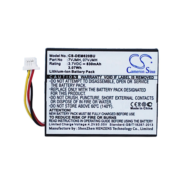 Cameron Sino Cs Dem620Bu 830Mah Replacement Battery For Dell