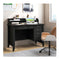 120Cm Computer Desk With 4 Storage Drawers And Hutch For Home Office