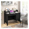 120Cm Computer Desk With 4 Storage Drawers And Hutch For Home Office
