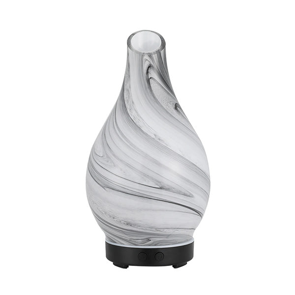 Aromatherapy Aroma Diffuser Essential Oil Humidifier Led Glass Marble