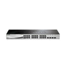 D Link 28 Port Gigabit Smart Managed Switch With 28 Rj45