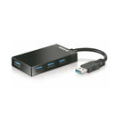 D Link 4 Port Superspeed Usb 3 Portable Hub