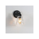 Vintage Cut Glass Wall Light