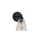 Vintage Cut Glass Wall Light