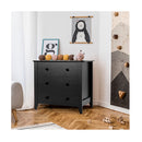 3 Chest Of Drawers Nightstand For Bedroom