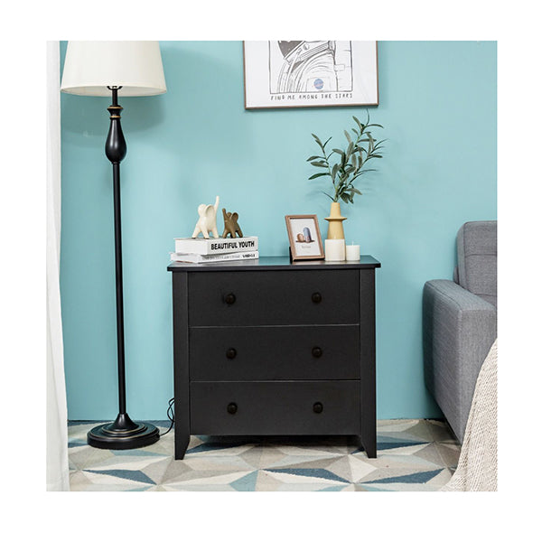 3 Chest Of Drawers Nightstand For Bedroom