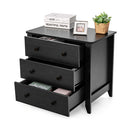 3 Chest Of Drawers Nightstand For Bedroom
