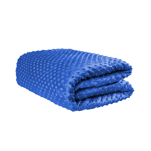 Weighted Quilt Blanket Cover In Blue