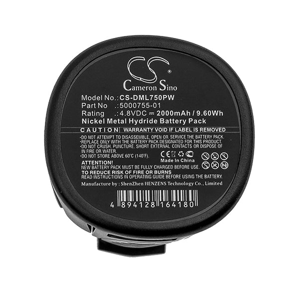 Cameron Sino Cs Dml750Pw 2000Mah Replacement Battery For Dremel