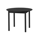 Wooden Dining Table 100cm Round Table 4 Seater Natural