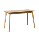 Wooden Dining Table 120cm Rectangular 4 Seater Natural