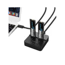Simplecom Sd550V2 Usb To Dual Bay Nvme Ssd Docking Station