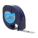 Dymo Lt Label Refill Tape Plastic 12Mm X 4M Clear