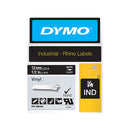 Dymo Rhino Vinyl 12Mm Label Tape Black