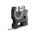 Dymo Rhino Black On White 6Mm Label Tape