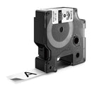 Dymo Rhino Black On White 19Mm Label Tape Vinyl