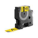Dymo Rhino Nylon Label 19Mm Black Yellow
