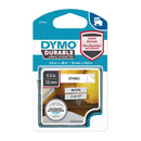 Dymo D1 Durable Black On White 12Mm