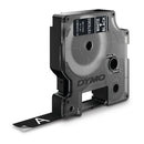 Dymo D1 Durable White On Black Label Tape 12Mm X 3M