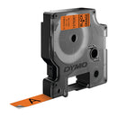 Dymo D1 Durable Black On Orange Label 12Mm X 3M