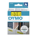 Dymo D1 Black On Yellow Label Tape