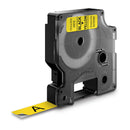 Dymo D1 Black On Yellow Label Tape
