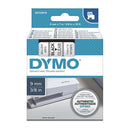 Dymo D1 Black On Clear Label Tape
