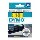 Dymo D1 Black On Yellow Label Tape
