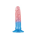 Dazzle Studs Dildo 7In Pink Blue