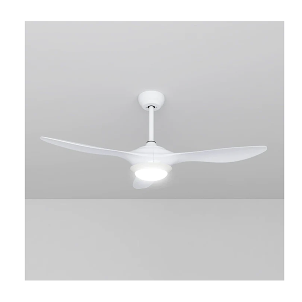 Dc With 3 Colors Led Light 3 Blades Ceiling Fan White