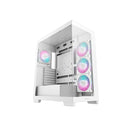 Deepcool Cg580 4F Wh White Panoramic Atx Mid Tower Case