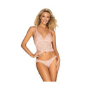 Delicanta Top And Panties Pink Large Extra Large