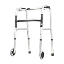 Deluxe Zimmer Frame Folding Walking Frame With Wheels