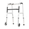 Deluxe Zimmer Frame Folding Walking Frame With Wheels