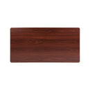 Motorised Standing Desk Desktop Electric Sit Stand Table Walnut
