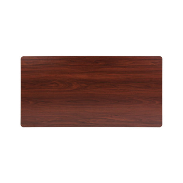 Motorised Standing Desk Desktop Electric Sit Stand Table Walnut